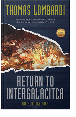 Pre Made Book Cover Mirage