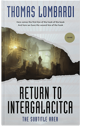 Pre Made Book Cover Mine Shaft