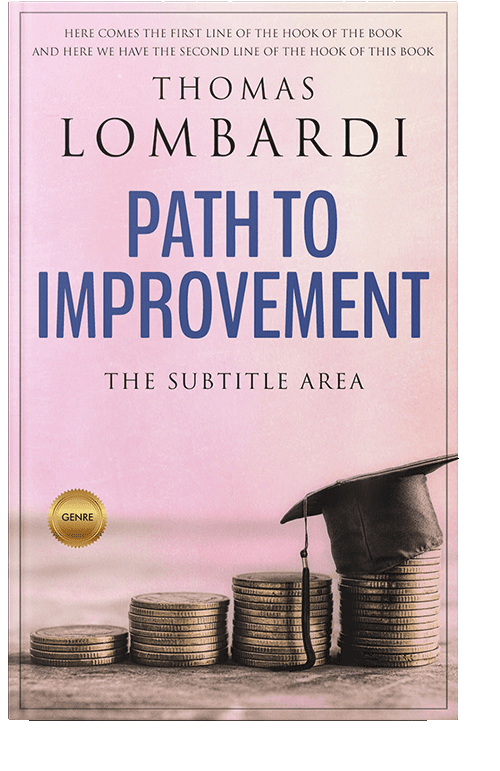 Front view of We Peep #2191 - Premade Business Book Cover