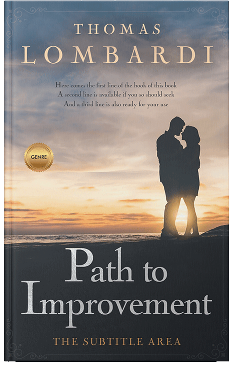 Front view of Limed Spruce #2202 - Premade Romance Book Cover