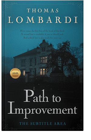 Pre Made Book Cover Aztec