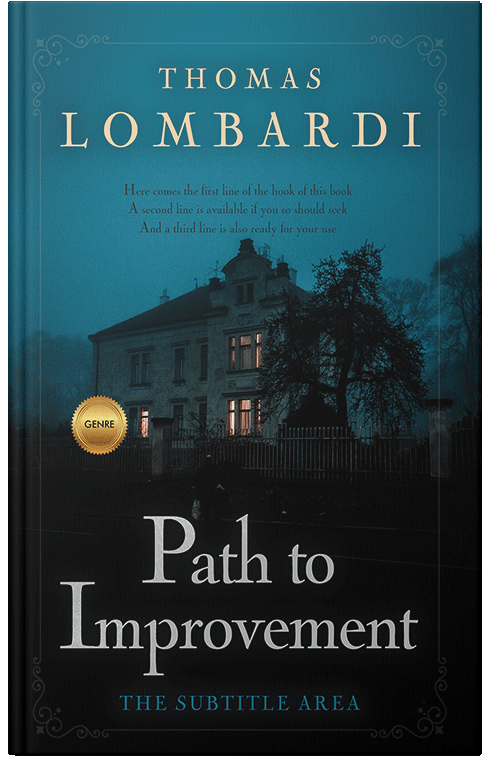 Front view of Aztec #2203 - Premade Mystery & Thriller & Suspense Book Cover