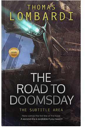 Pre Made Book Cover Thunder