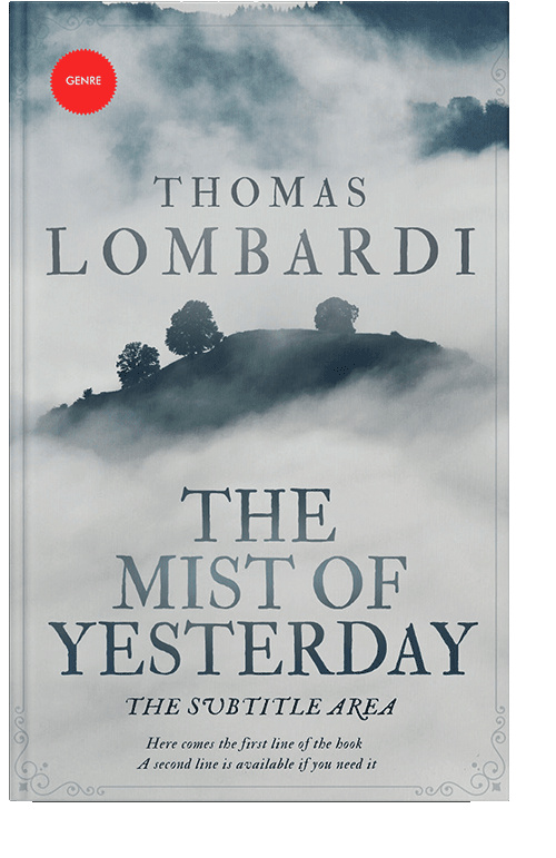 Front view of Iron #2214 - Premade Mystery & Thriller & Suspense Book Cover