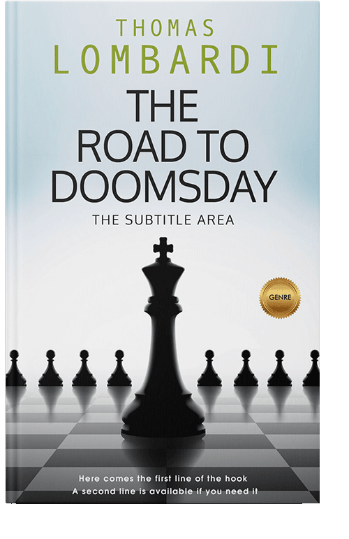 Front view of Mystic #2217 - Premade Business Book Cover