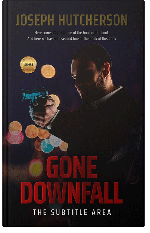 Front view of Cinder #2222 - Premade Mystery & Thriller & Suspense Book Cover