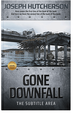 Pre Made Book Cover Outer Space