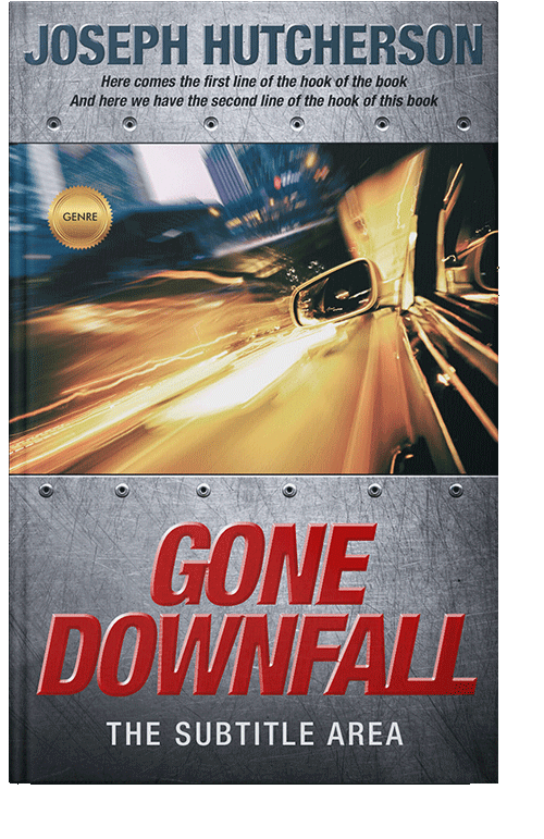 Front view of Bison Hide #2231 - Premade Mystery & Thriller & Suspense Book Cover