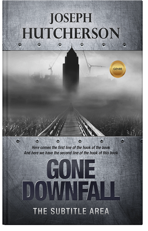 Front view of Premade Horror Book Cover - Abbey