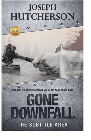 Pre Made Book Cover French Gray