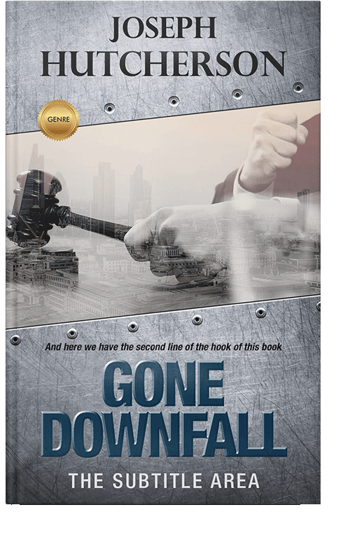 Front view of French Gray #2239 - Premade Mystery & Thriller & Suspense Book Cover