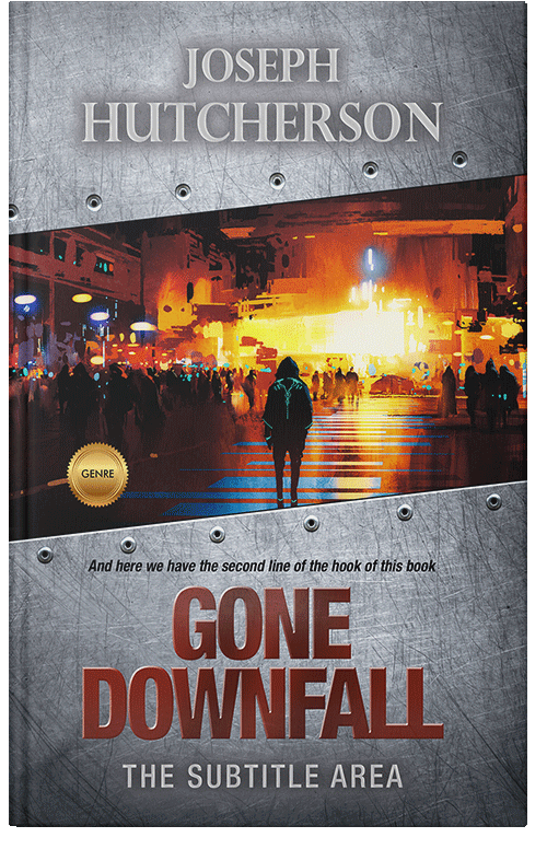 Front view of Manatee #2242 - Premade Mystery & Thriller & Suspense Book Cover