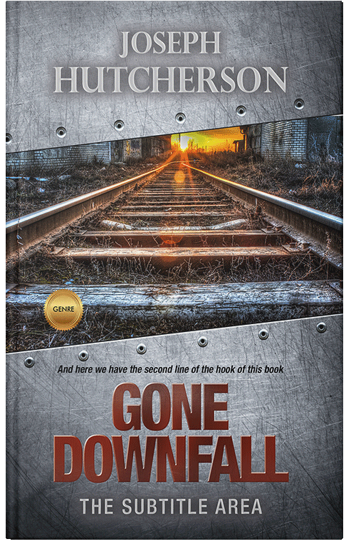 Front view of Premade Mystery & Thriller & Suspense Book Cover - Scorpion