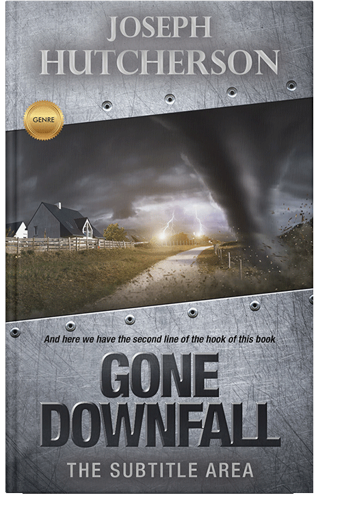 Front view of Emperor #2244 - Premade Apocalyptica Book Cover