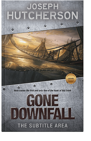 Pre Made Book Cover Cloudy