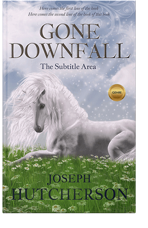 Pre Made Book Cover Ghost