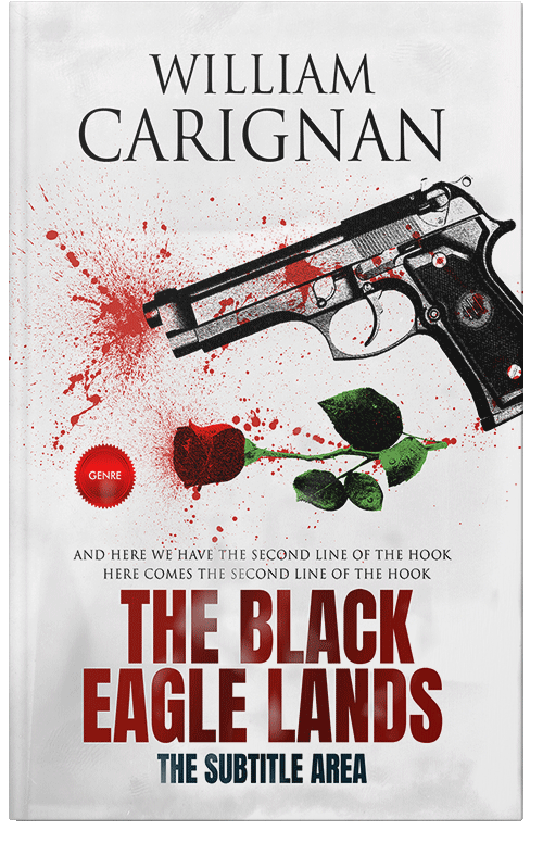 Front view of Premade Mystery & Thriller & Suspense Book Cover - Zeus