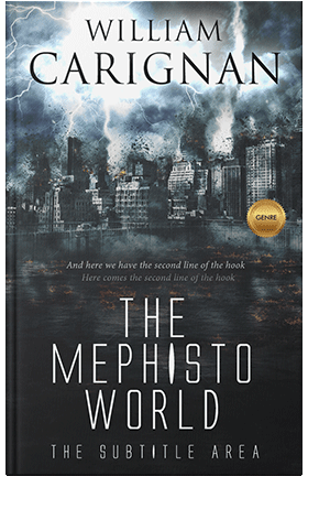 Pre Made Book Cover Outer Space