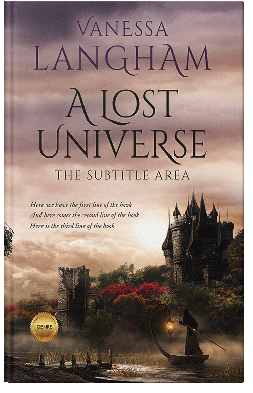 Front view of Premade Mystery & Thriller & Suspense Book Cover - Quicksand