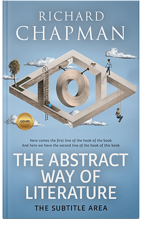 Pre Made Book Cover Polo Blue