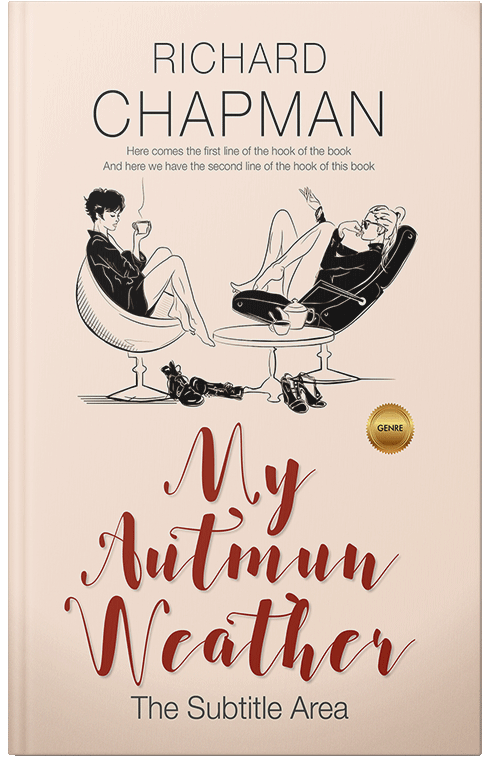 Front view of Linen #2309 - Premade Teen & Young Adult Book Cover