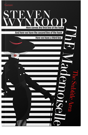 Pre Made Book Cover Black