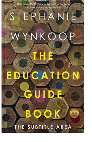 Pre Made Book Cover Shingle Fawn