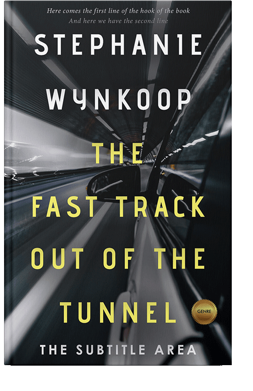 Front view of Bison Hide #2318 - Premade Mystery & Thriller & Suspense Book Cover