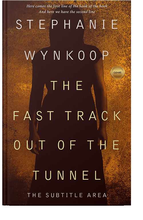 Front view of Ochre #2321 - Premade Mystery & Thriller & Suspense Book Cover