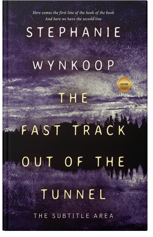 Front view of Premade Mystery & Thriller & Suspense Book Cover - Revolver