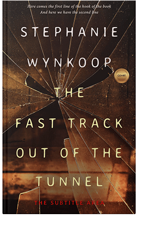 Pre Made Book Cover Antique Brass