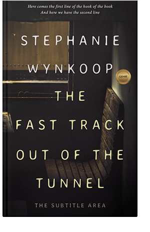 Pre Made Book Cover Cod Gray