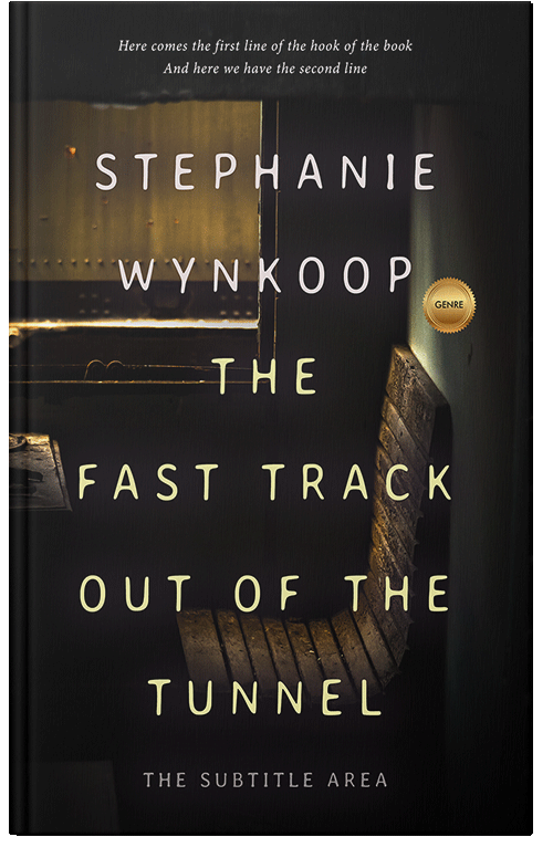 Front view of Cod Gray #2326 - Premade Mystery & Thriller & Suspense Book Cover