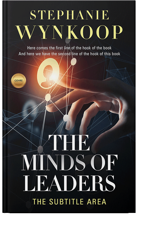 Front view of Tan #2333 - Premade Business Book Cover