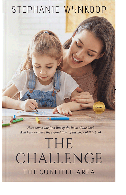 Front view of Dust Storm #2347 - Premade Family & Parenting Book Cover