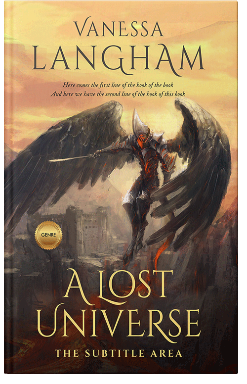 Front view of Premade Science Fiction Book Cover - Rob Roy