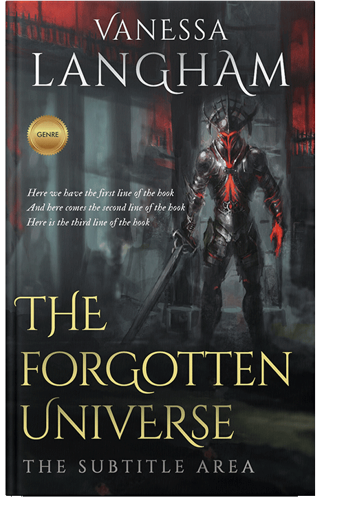 Front view of Shark #2357 - Premade Apocalyptica Book Cover