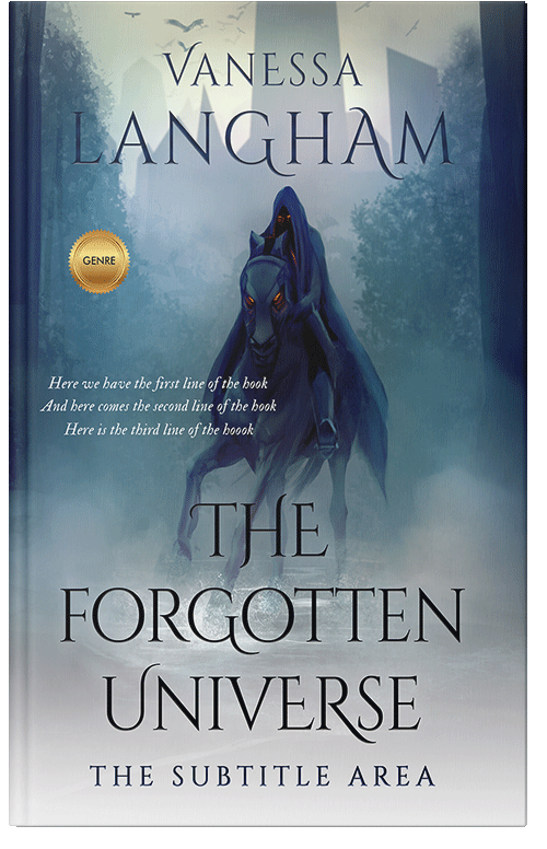 Front view of Premade Fantasy Book Cover - Submarine