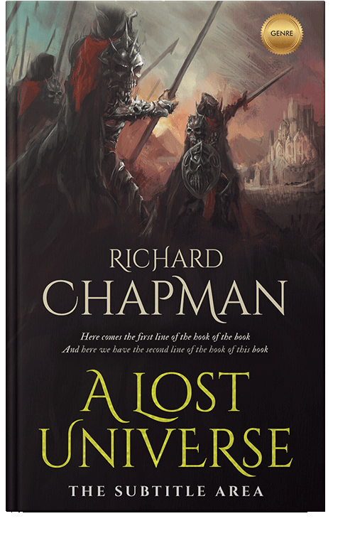 Front view of Sandal #2362 - Premade Fantasy Book Cover