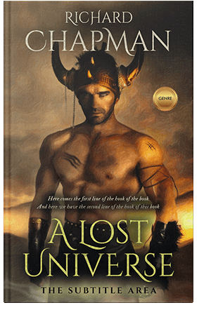 Pre Made Book Cover Bistre