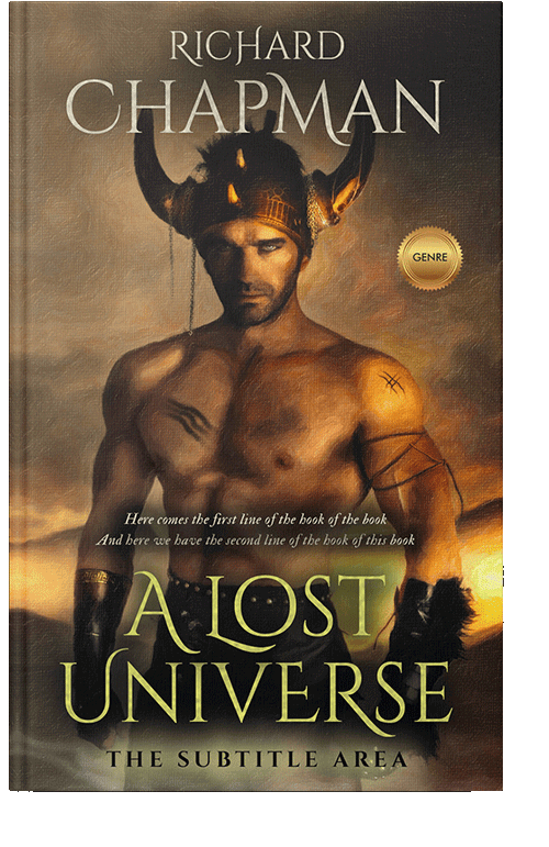 Front view of Bistre #2364 - Premade Romance Book Cover