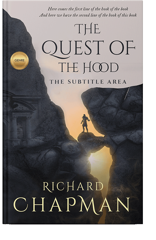 Front view of Shark #2366 - Premade Fantasy Book Cover