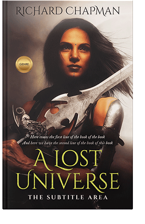 Pre Made Book Cover Cameo