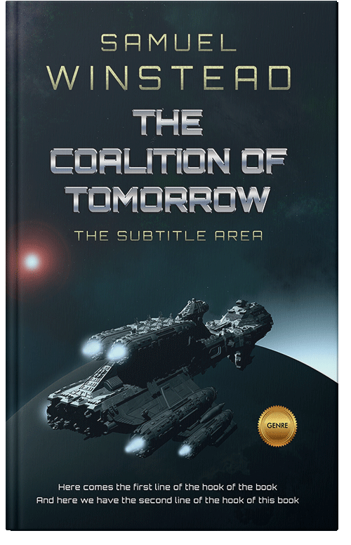 Front view of Firefly #2382 - Premade Science Fiction Book Cover