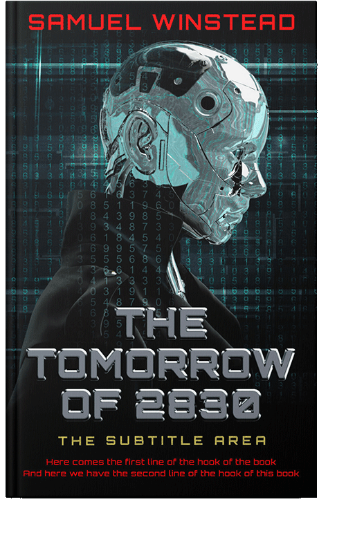 Front view of Bunker #2387 - Premade Science Fiction Book Cover