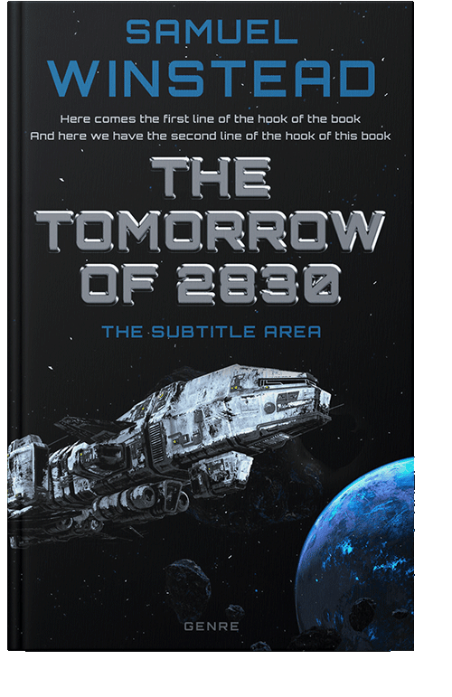 Front view of Bunker #2388 - Premade Science Fiction Book Cover