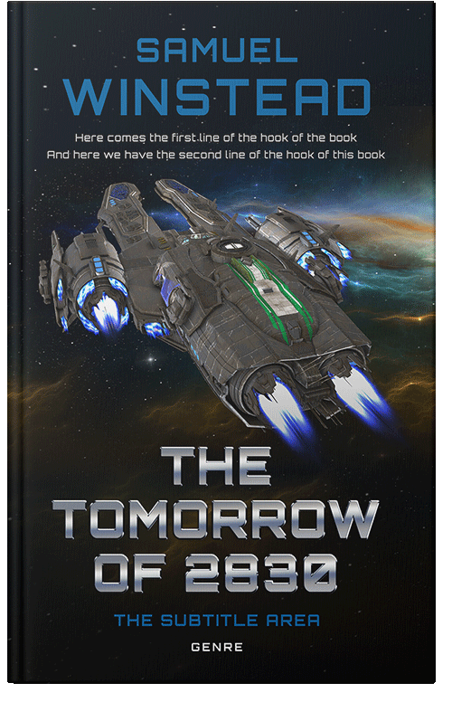 Front view of Woodsmoke #2389 - Premade Apocalyptica Book Cover