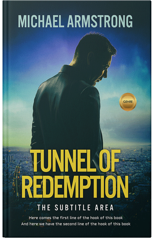 Front view of Firefly #2408 - Premade Literary Fiction Book Cover