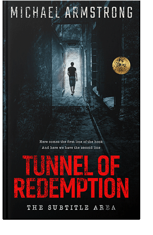 Pre Made Book Cover Cinnabar