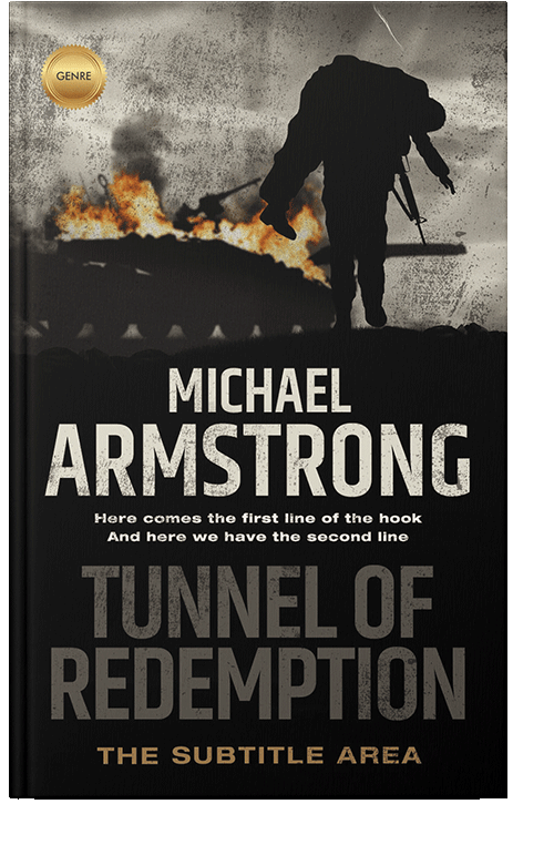 Front view of Malta #2410 - Premade Apocalyptica Book Cover | BookCoverZone